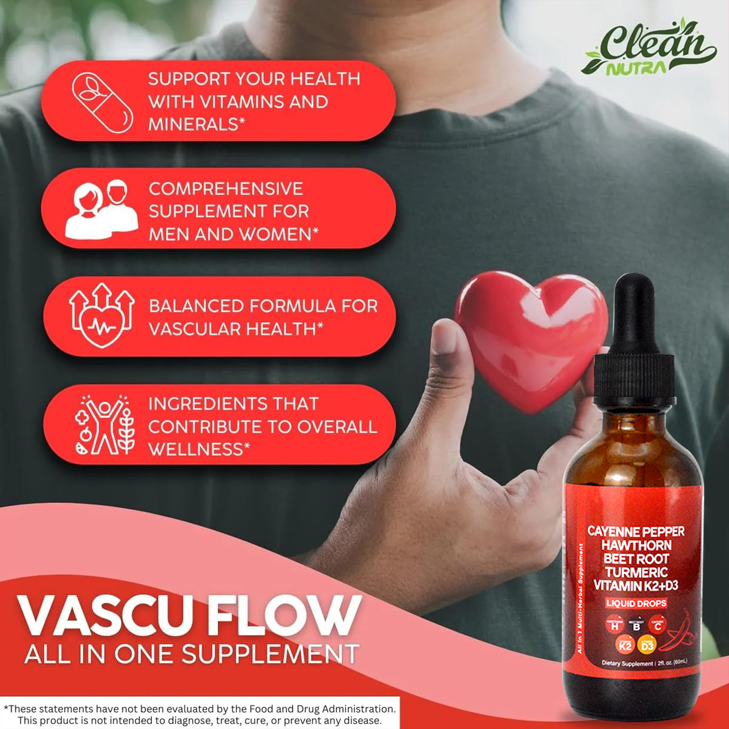 60 ml Cayenne-Pfeffertropfen,  – Vitamin D3 K2 Drop Bewertung und Preis