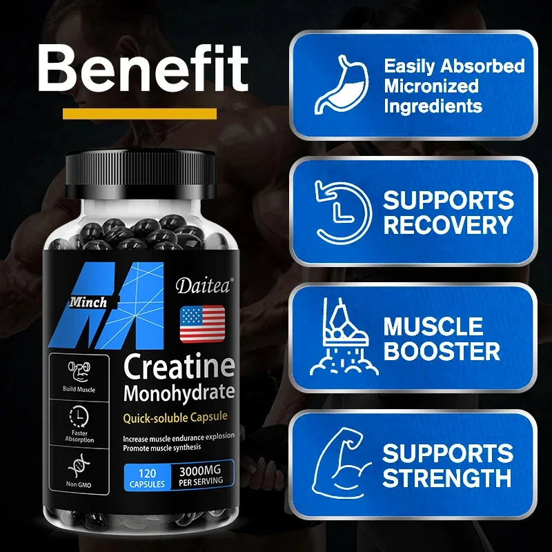 Daitea Creatine 3000 mg Monohy – Pre Workout Supplement Bewertung und Preis