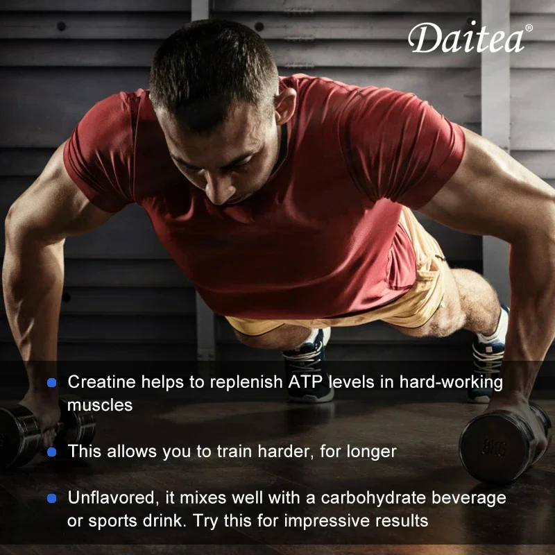 Daitea Creatine 3000 mg Monohy – Pre Workout Supplement Bewertung und Preis
