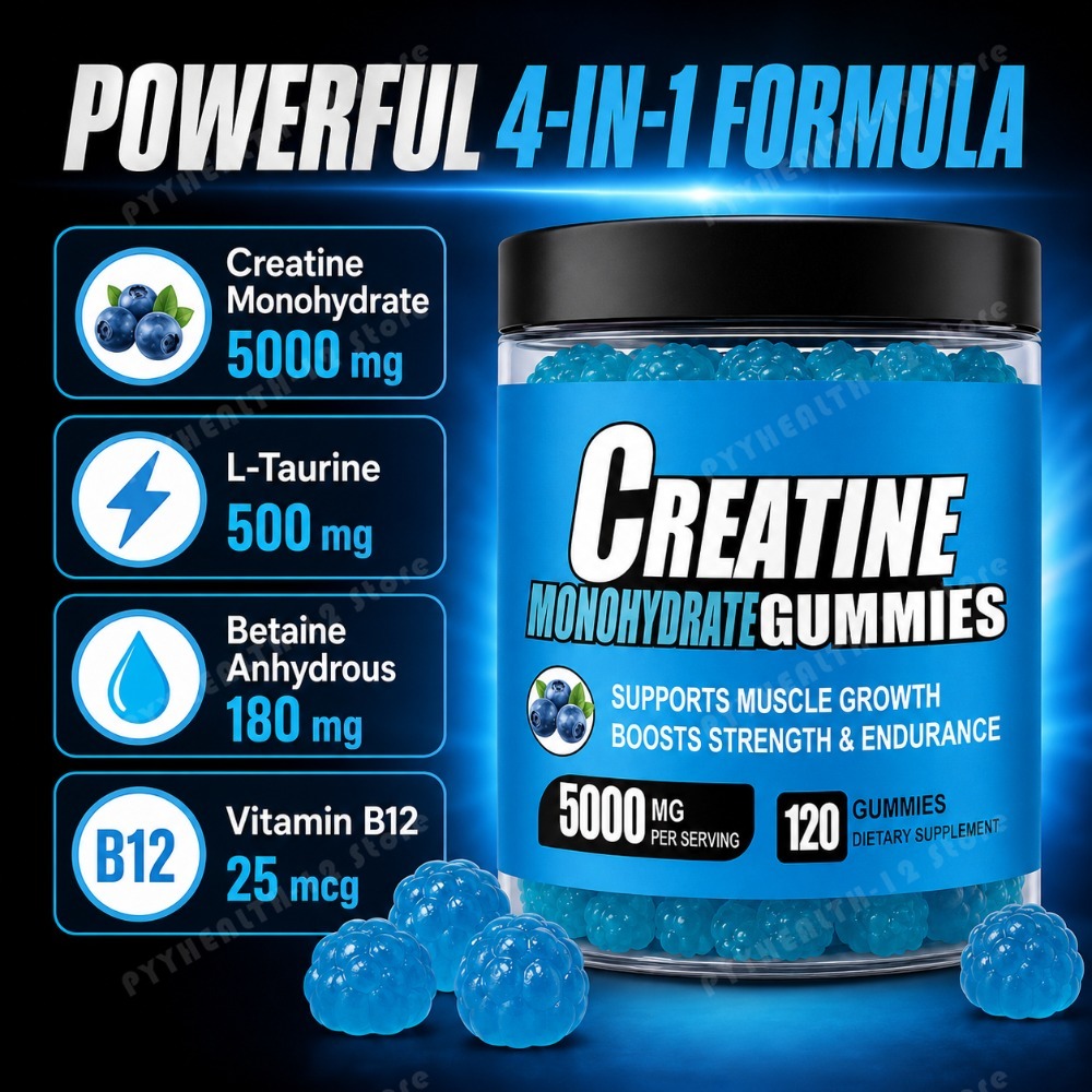 Kreatin-Monohydrat-Gummis 5000 – Pre Workout Supplement Bewertung und Preis