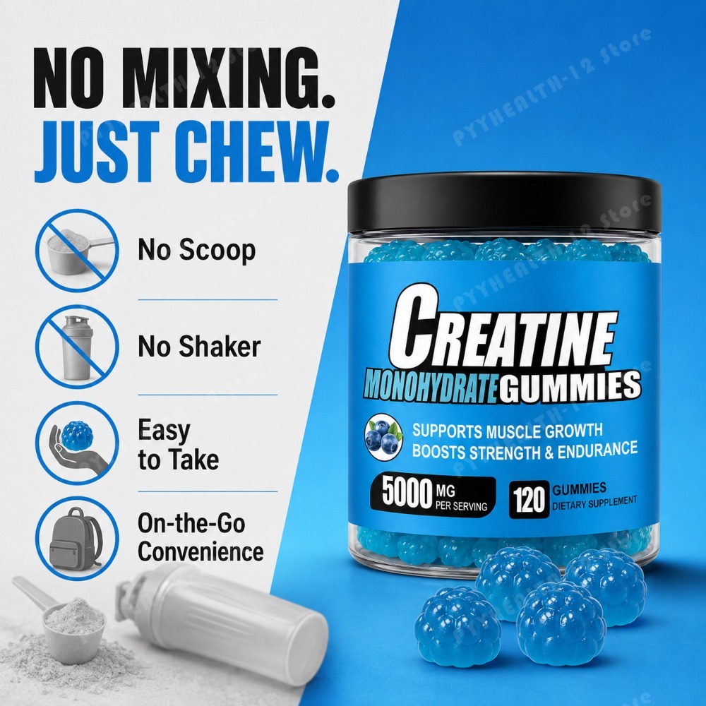 Kreatin-Monohydrat-Gummis 5000 – Pre Workout Supplement Bewertung und Preis