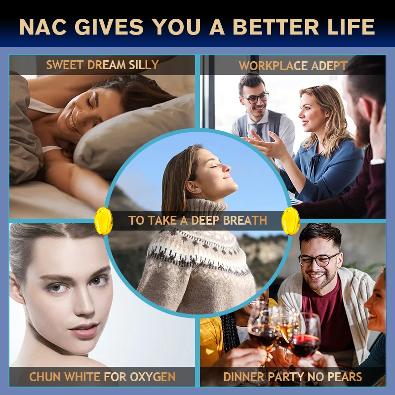 NAC Glutathion-Kapseln N-Acety – Nac N Acetyl Cysteine Bewertung und Preis