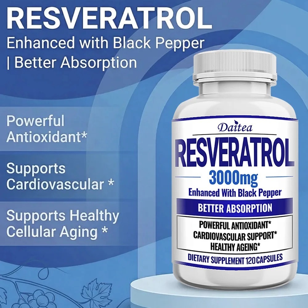 Resveratrol-Nahrungsergänzungs – Nac N Acetyl Cysteine Bewertung und Preis