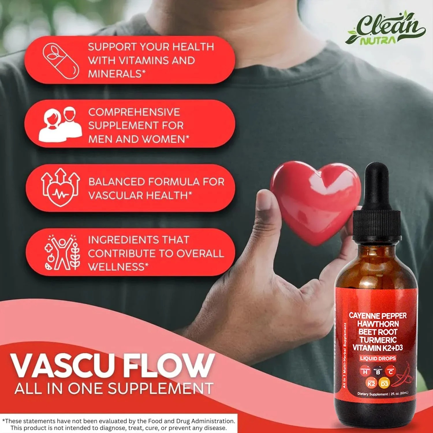Natürliche Cayennepfeffer-Flüs – Vitamin D3 K2 Drop Bewertung und Preis