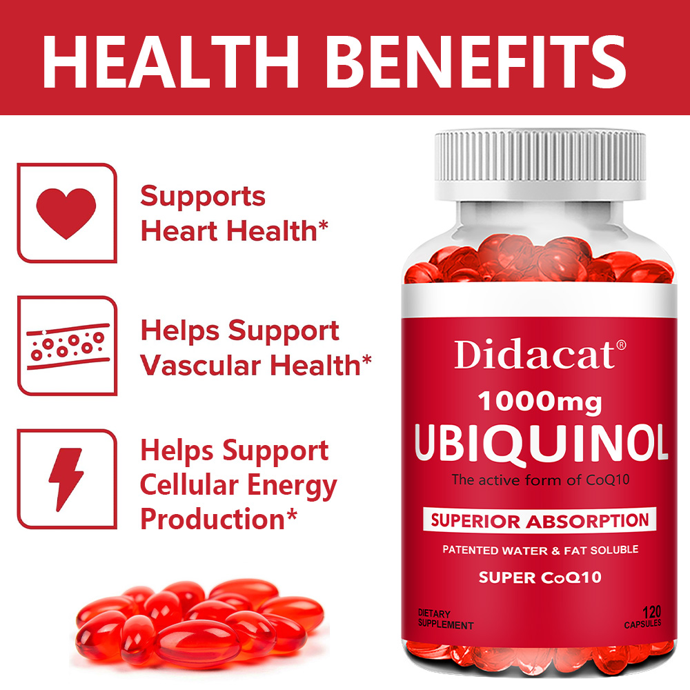 Ubiquinol CoQ10 1000mg Softgel – Nac N Acetyl Cysteine Bewertung und Preis