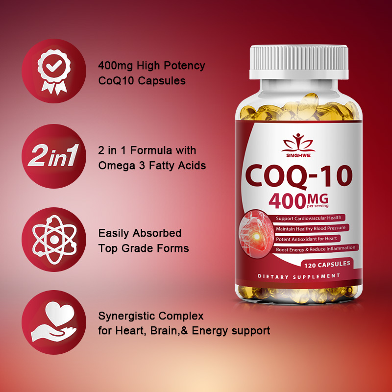 120 Stück Bio-Q10-Coenzym 400  – Nac N Acetyl Cysteine Bewertung und Preis