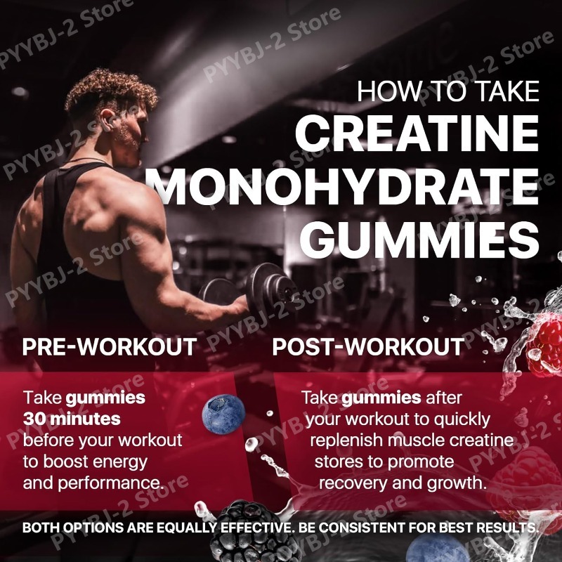 Kreatin-Monohydrat-Gummibärche – Pre Workout Supplement Bewertung und Preis