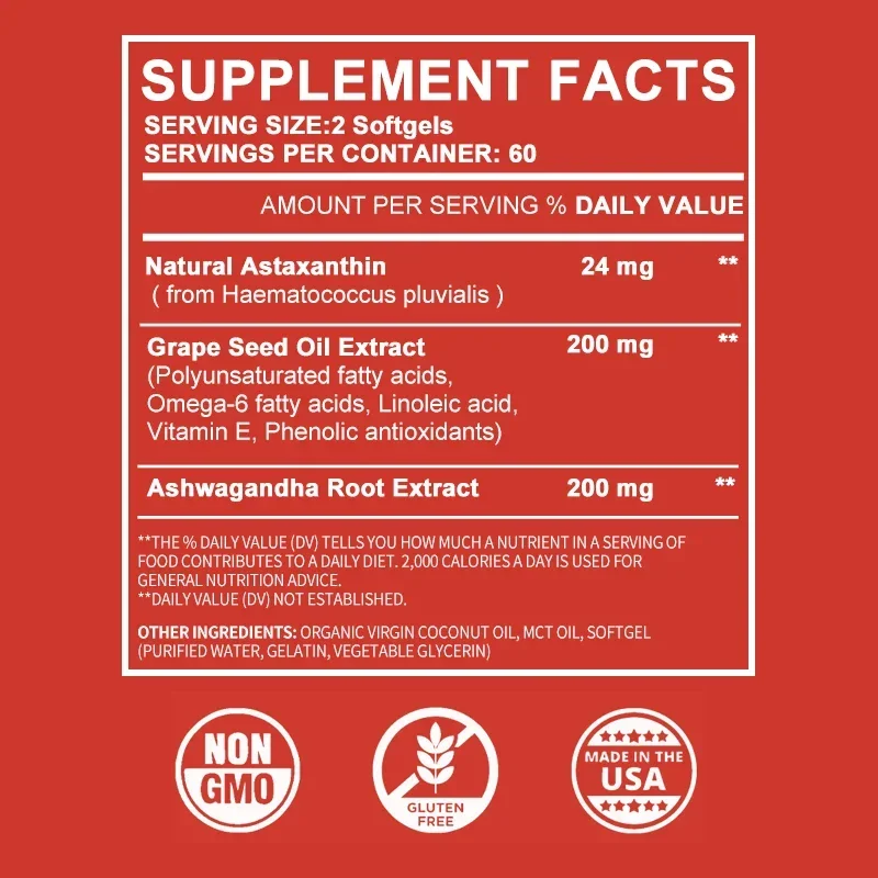 Astaxanthin – Fördert die Herz – Pre Workout Supplement Bewertung und Preis