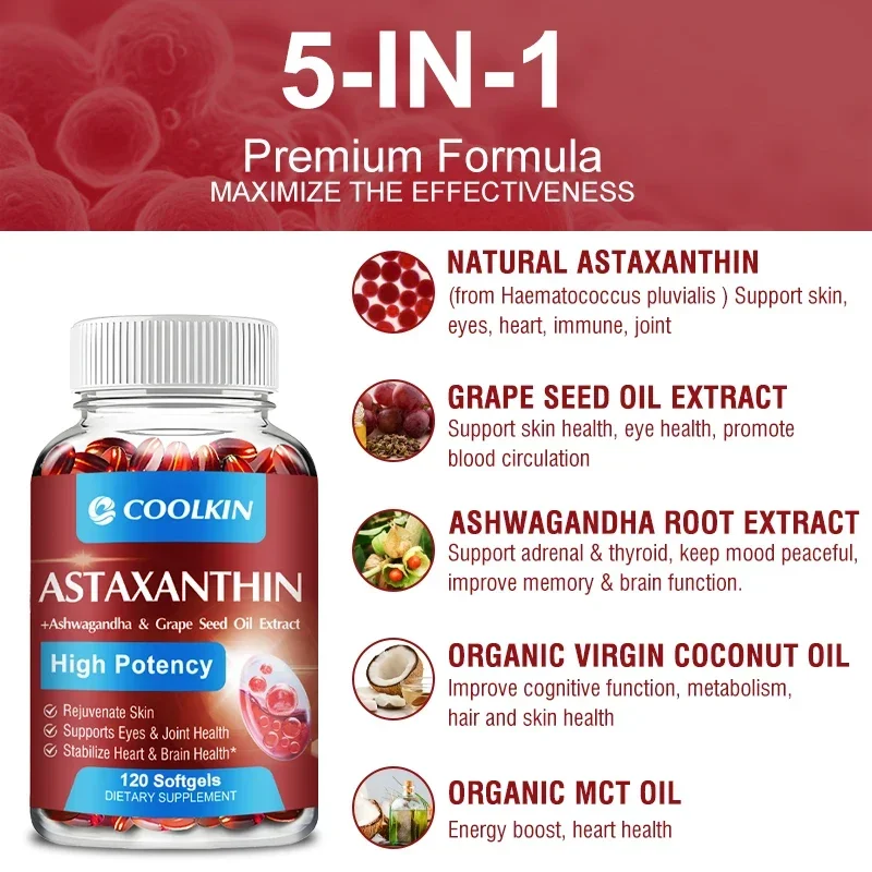 Astaxanthin – Fördert die Herz – Pre Workout Supplement Bewertung und Preis