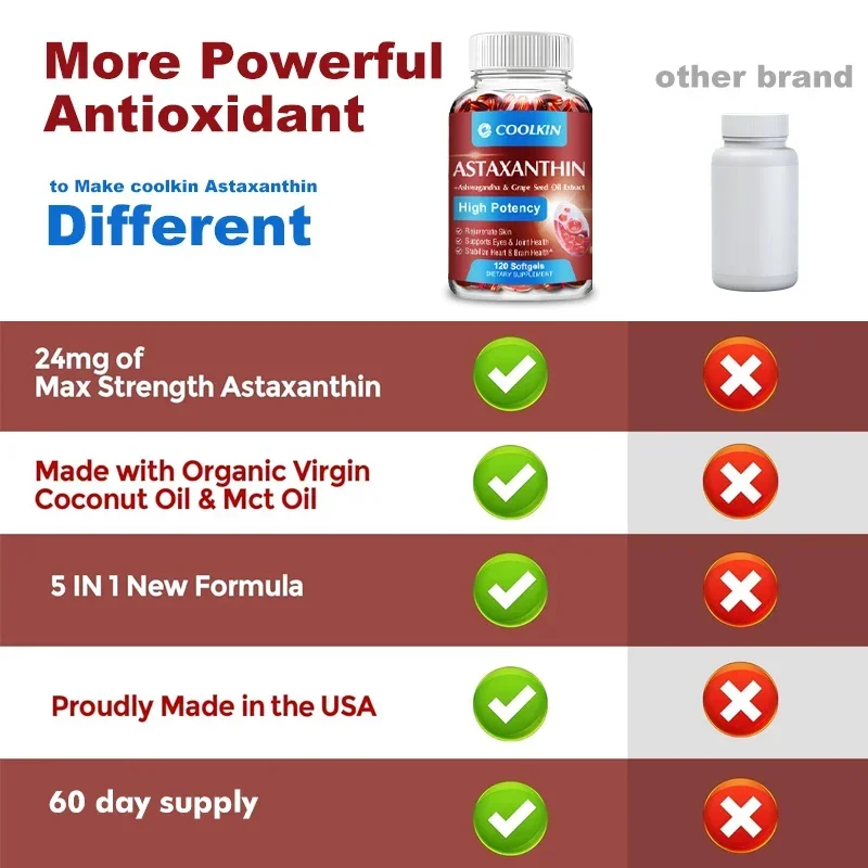 Astaxanthin – Fördert die Herz – Pre Workout Supplement Bewertung und Preis