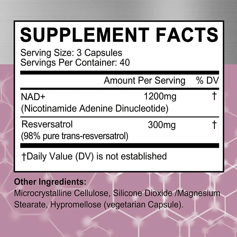 NAD+ Resveratrol-Ergänzungsmit – Pre Workout Supplement Bewertung und Preis